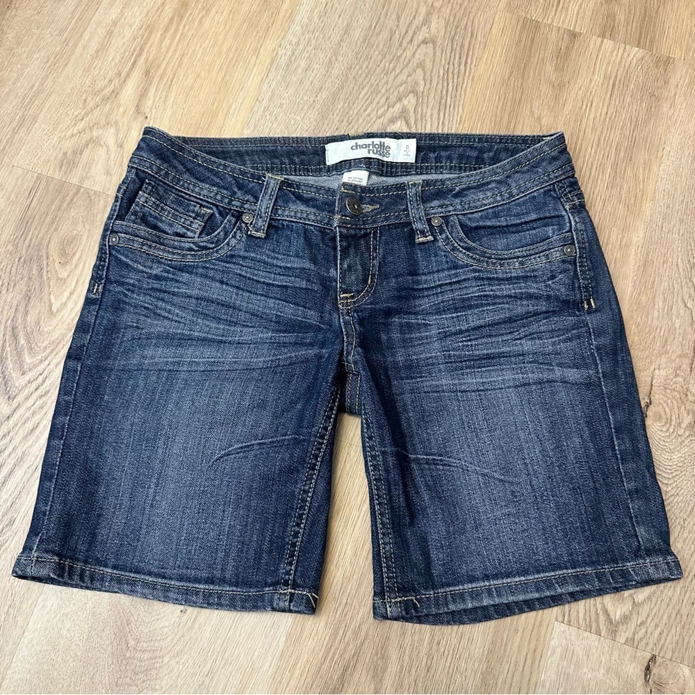 Charlotte Russe Stretch Denim Shorts